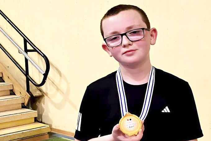 נתנאל זולוטובסקי מעפולה זכה במקום הראשון בצפון בטורניר